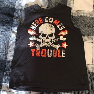 Children’s Place Skull Tank Top